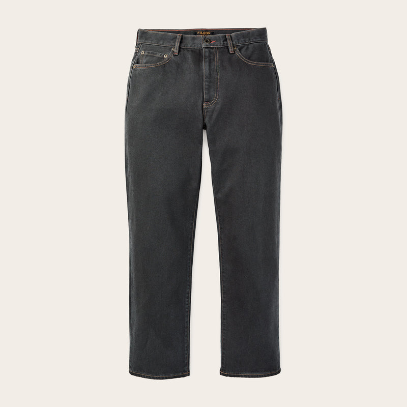 Women's 14-oz. straight-leg jeans von Filson | Black (Black)