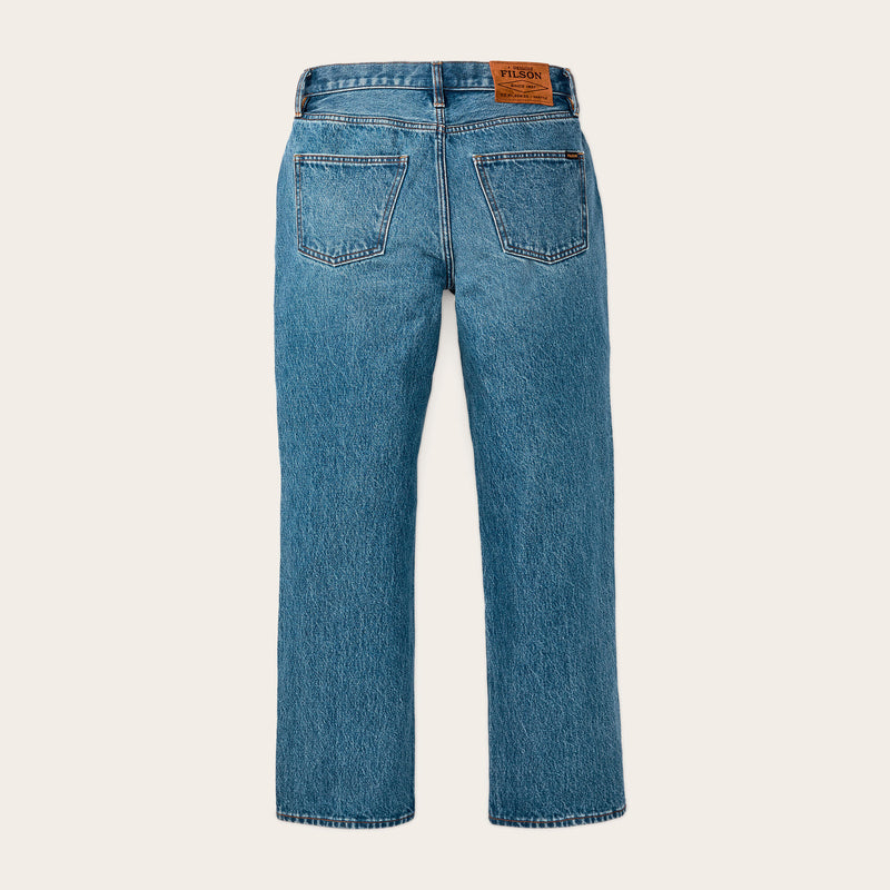Women's 14-oz. straight-leg jeans von Filson | Vintage indigo (Blue)