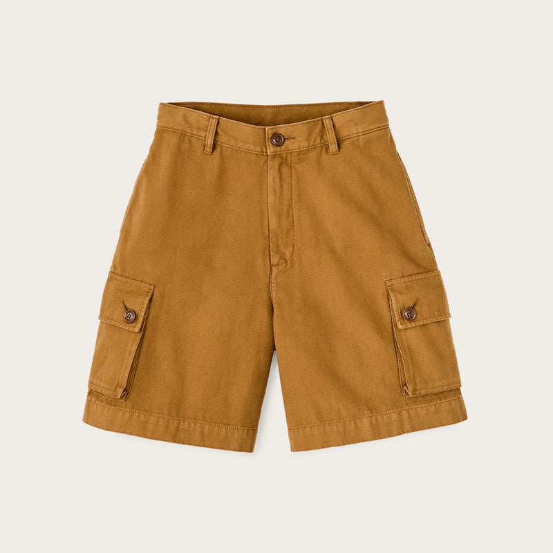 Women’s field camp shorts di Filson | Dark ochre (Orange)
