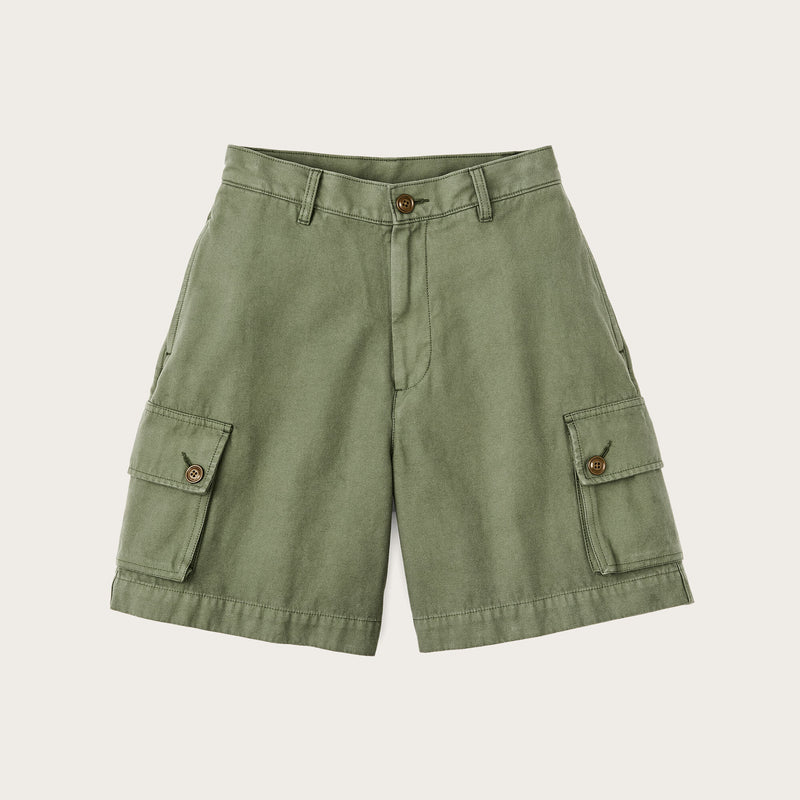 Women’s field camp shorts di Filson | Army green (Green)