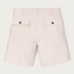 Women's reverse sateen supply shorts von Filson | Natural seed (White)