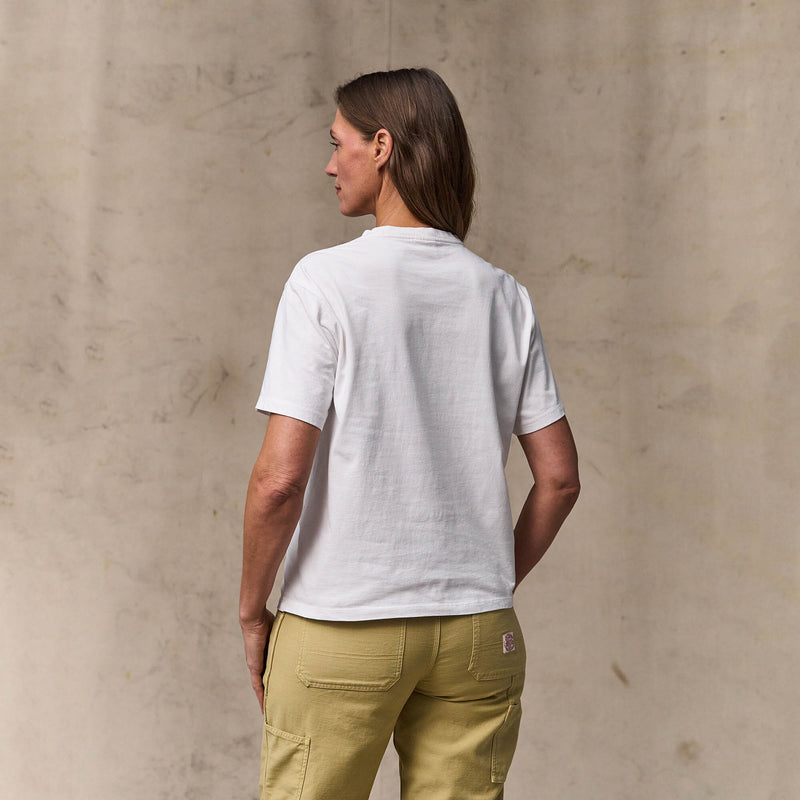 Women's short sleeve pocket tee von Filson | Bright white (White)