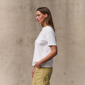 Women's short sleeve pocket tee von Filson | Bright white (White)
