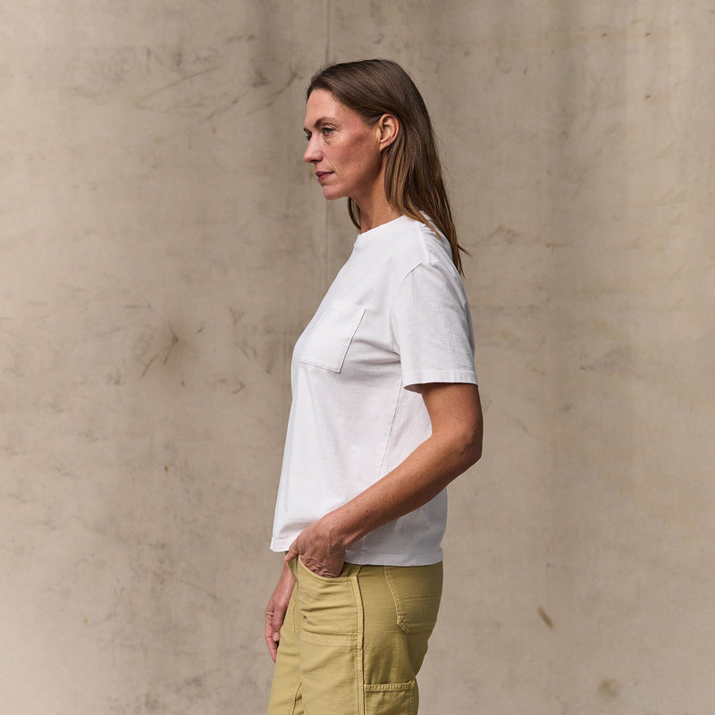 Women's short sleeve pocket tee von Filson | Bright white (White)