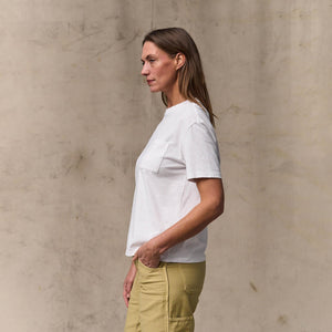 Women's short sleeve pocket tee von Filson | Bright white (White)