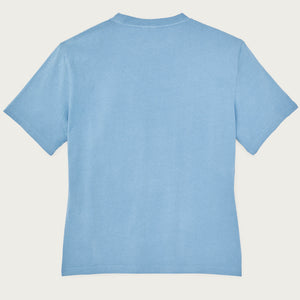 Women's short sleeve pocket tee von Filson | Light blue (Blue)