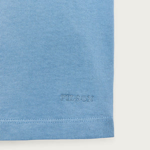 Women's short sleeve pocket tee von Filson | Light blue (Blue)