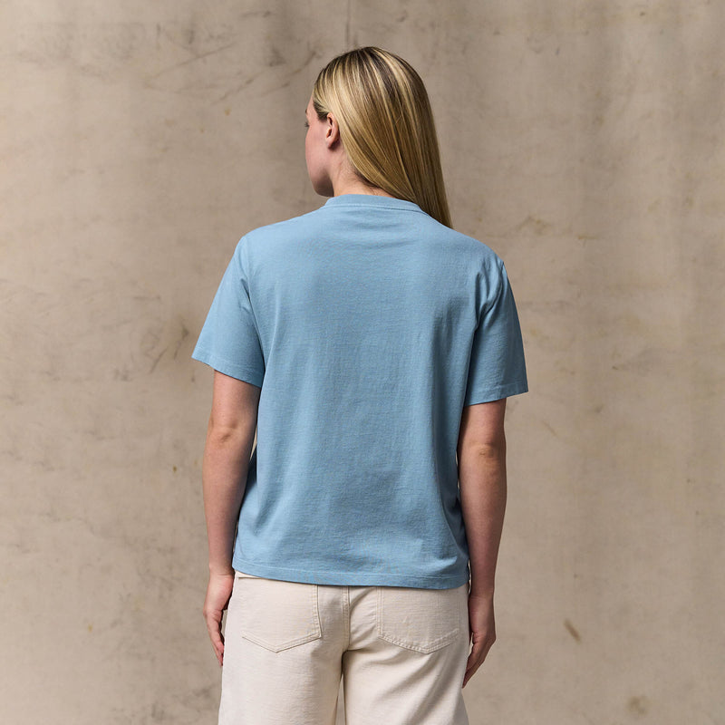 Women's short sleeve pocket tee von Filson | Light blue (Blue)
