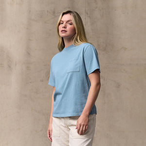 Women's short sleeve pocket tee von Filson | Light blue (Blue)