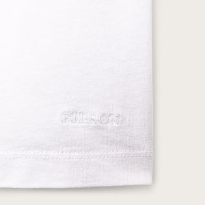 Short sleeve pocket tee für damen von Filson | White (White)