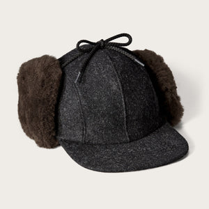 Double mackinaw wool cap von Filson | Charcoal dark brown (Brown)