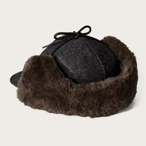 Double mackinaw wool cap von Filson | Charcoal dark brown (Brown)