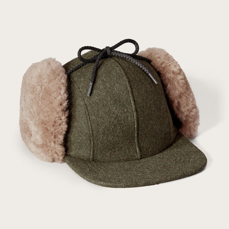 Double mackinaw wool cap di Filson | Forest green acorn (Green)