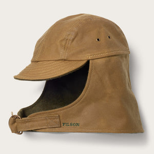 Tin cloth wildfowl hat by Filson | Dark tan (Beige)