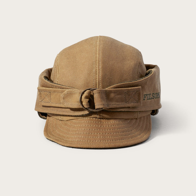 Tin cloth wildfowl hat by Filson | Dark tan (Beige)