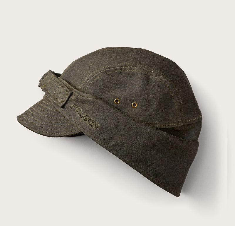 Tin cloth wildfowl hat by Filson | Otter green (Green)