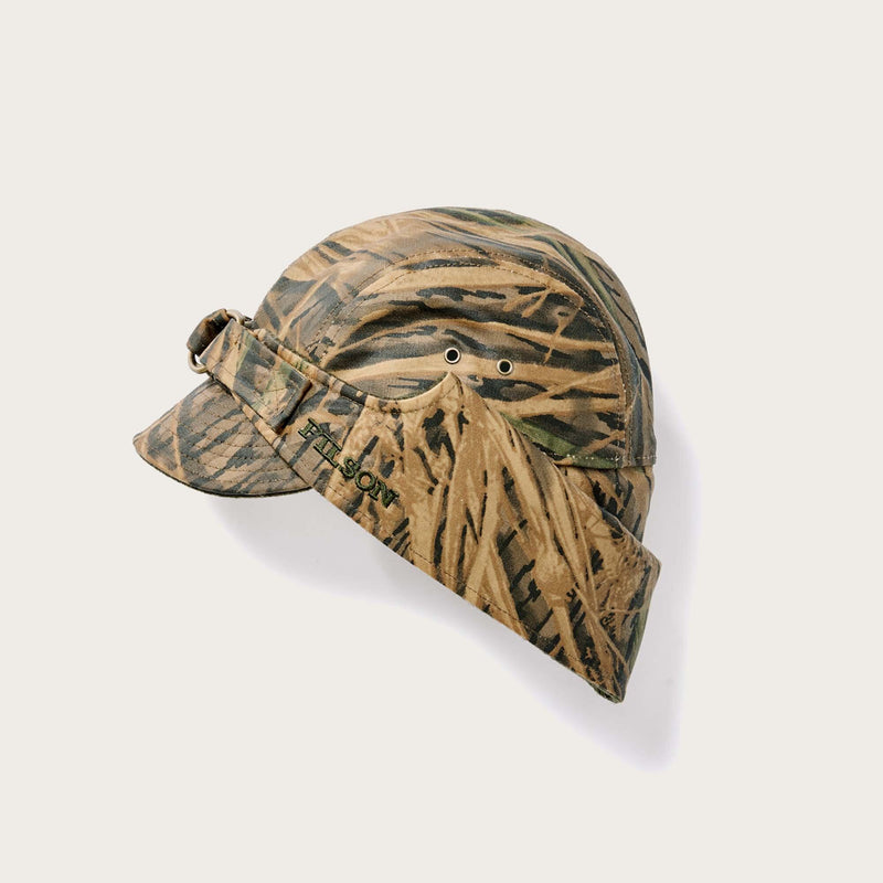 Tin cloth wildfowl hat von Filson | Mossy oak shadow gra (Green)