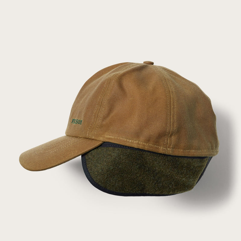 Insulated tin cloth cap von Filson | Dark tan (Beige)