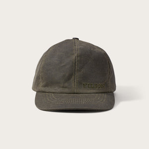 Insulated tin cloth cap von Filson | Otter green (Green)