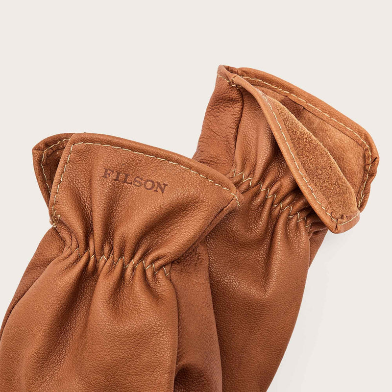 Original goatskin gloves di Filson | Saddle brown (Yellow)