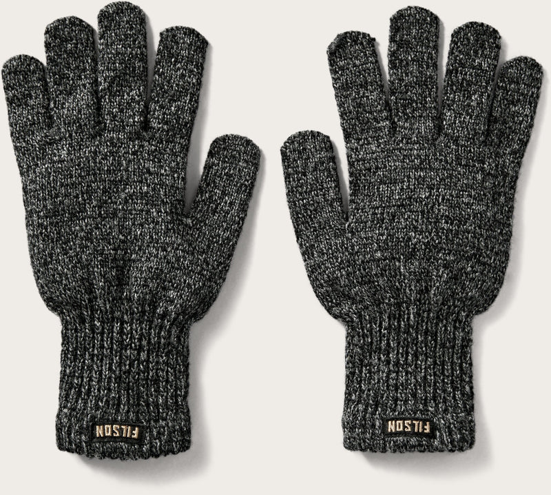 Full finger knit gloves von Filson | Charcoal (Grey)