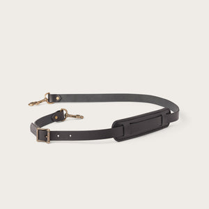 Bridle leather shoulder strap von Filson | Black (Black)