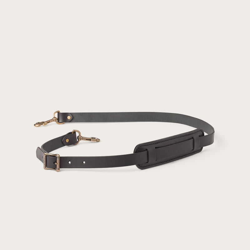 Bridle leather shoulder strap von Filson | Black (Black)