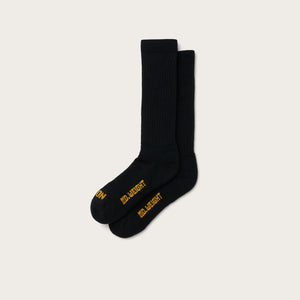 Midweight traditional crew socks von Filson | Black (Black)