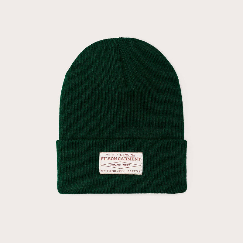 Ballard watch cap von Filson | Forest green (Green)