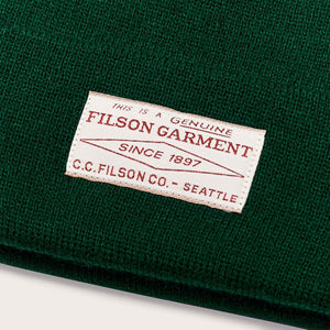 Ballard watch cap von Filson | Forest green (Green)