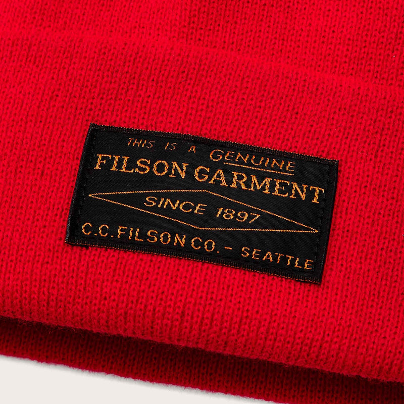 Acrylic watch cap von Filson | Red (Red)