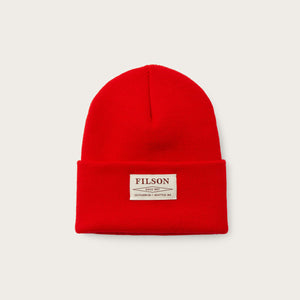 Ballard watch cap di Filson | Red (Red)