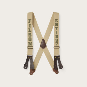 Filson logger suspenders by Filson | Sand (Beige)