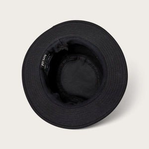 Tin cloth packer hat by Filson | Black (Black)