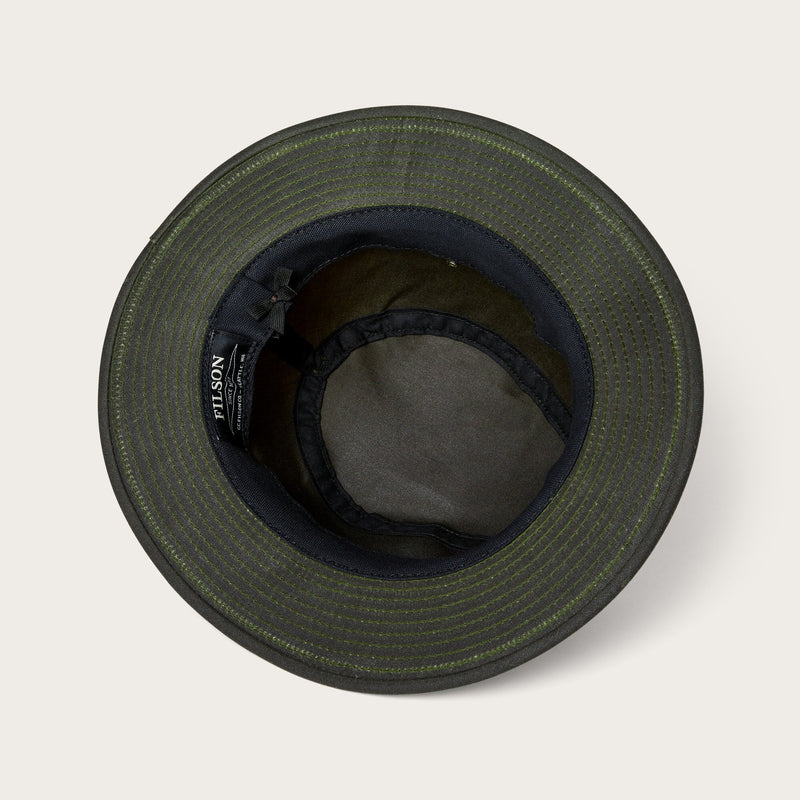 Tin cloth packer hat von Filson | Otter green (Green)