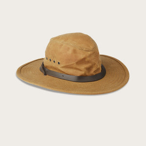 Tin cloth bush hat by Filson | Dark tan (Beige)