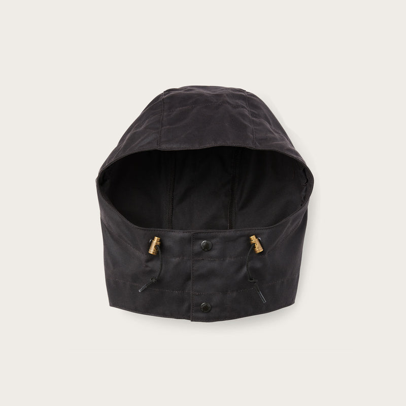 Tin cloth hood by Filson | Cinder (Grey)
