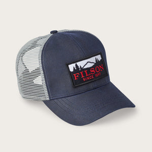 Mesh logger cap von Filson | Navy (Blue)