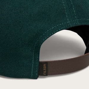 Heritage ball cap by Filson | Spruce / wrap (Green)