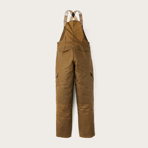 Oil finish double tin bibs von Filson | Dark tan (Beige)