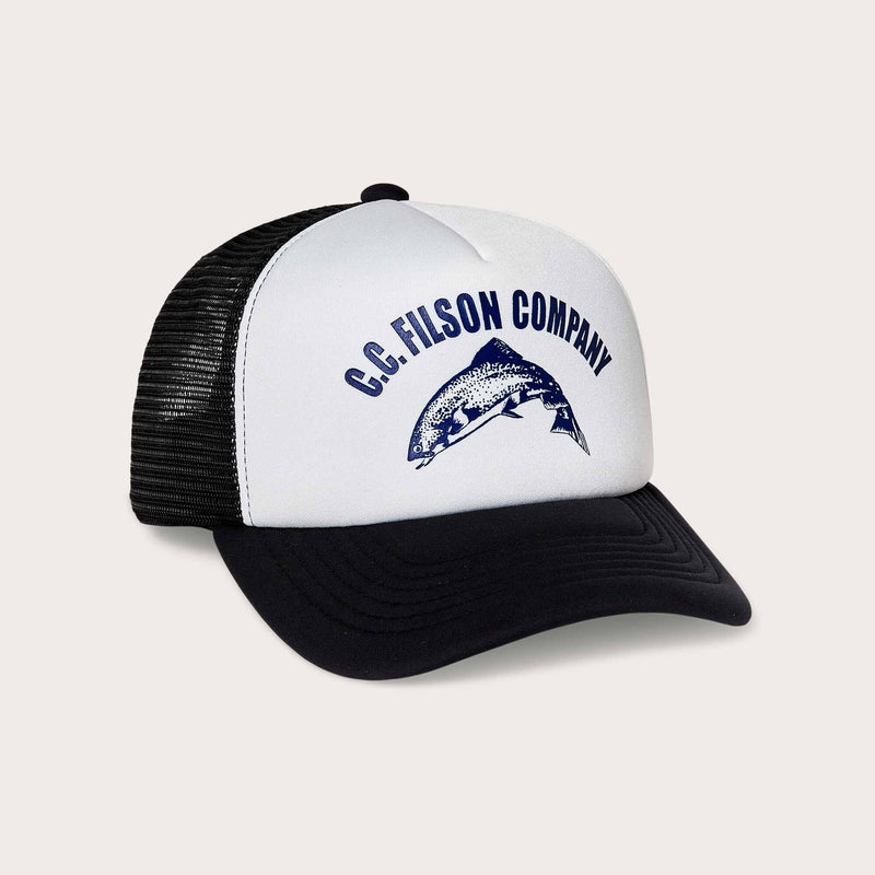 Mesh harvester cap von Filson | White fisherman's terminal (Multicolor)