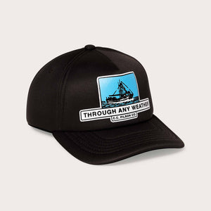 Harvester cap von Filson | Dark brown fishing weather (Brown)