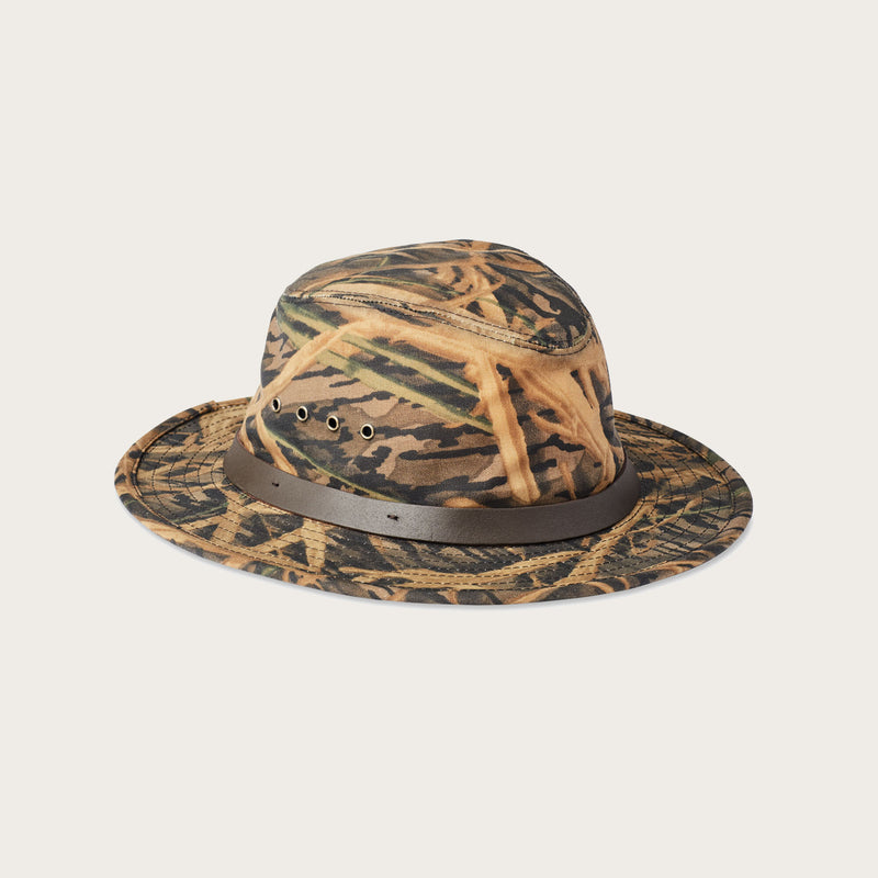 Tin cloth packer hat von Filson | Shadow grass (Green)