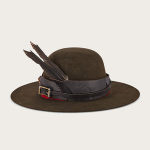 Navajo open crown hat von Filson | Dark brown (Brown)