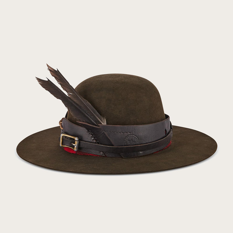 Navajo open crown hat von Filson | Dark brown (Brown)