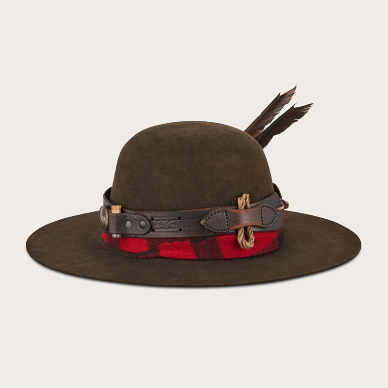 Navajo open crown hat von Filson | Dark brown (Brown)