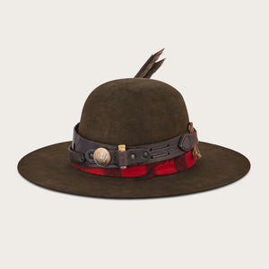 Navajo open crown hat von Filson | Dark brown (Brown)