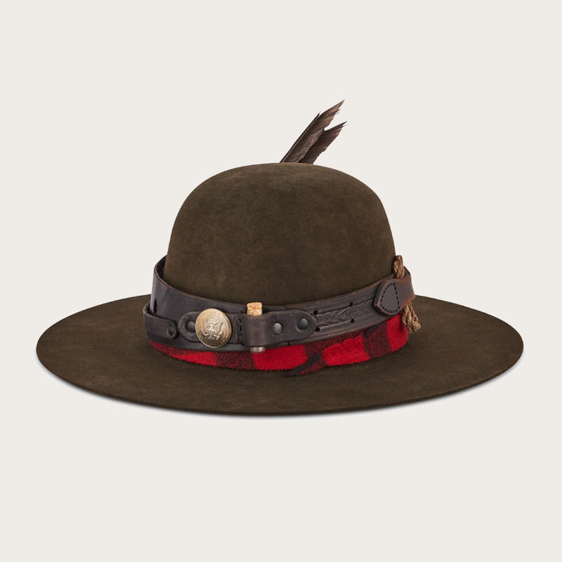 Navajo open crown hat von Filson | Dark brown (Brown)
