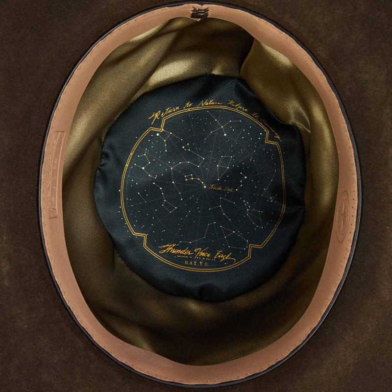 Navajo open crown hat von Filson | Dark brown (Brown)
