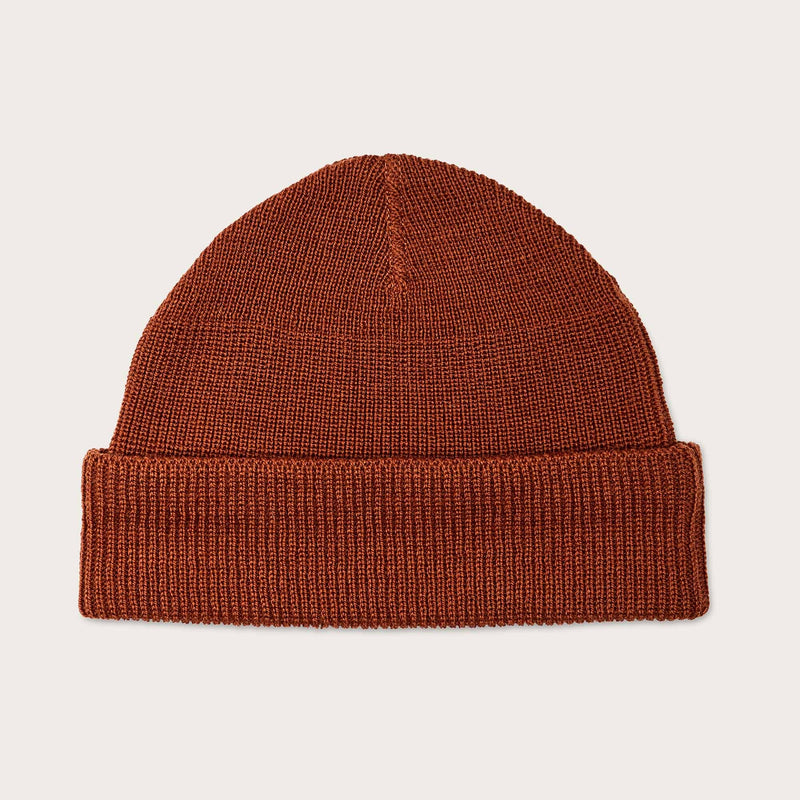 Fleet watch cap von Filson | Burnt ochre (Brown)